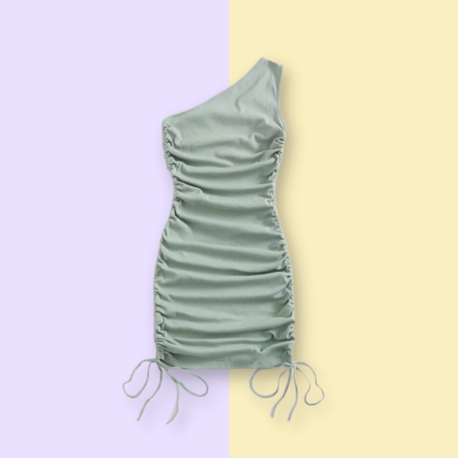 One shoulder - Medium