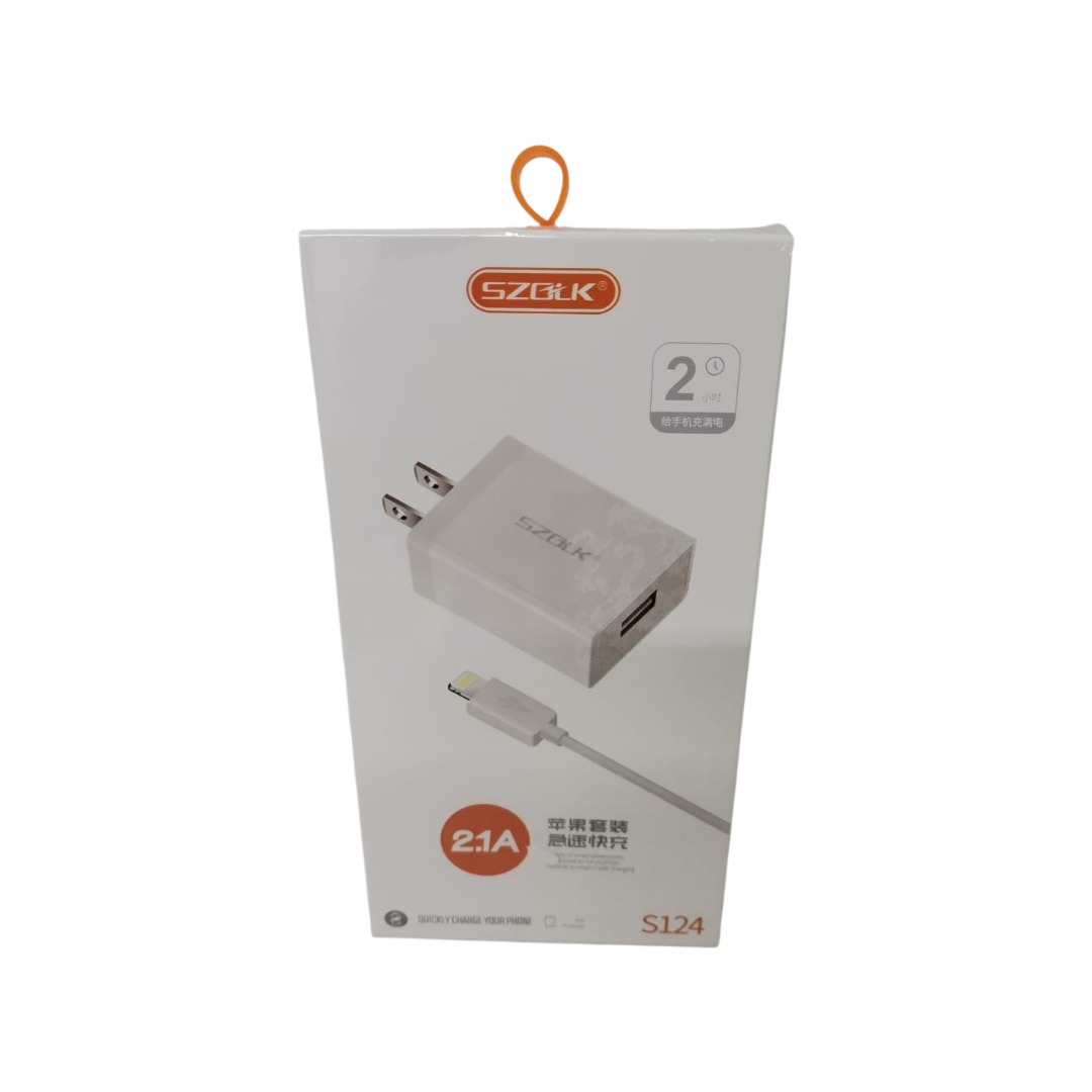 Cargador iPhone SZGLK A124