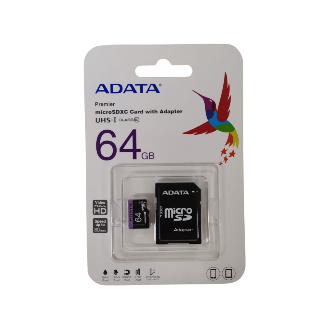 Memoria micro SD ADATA 64GB