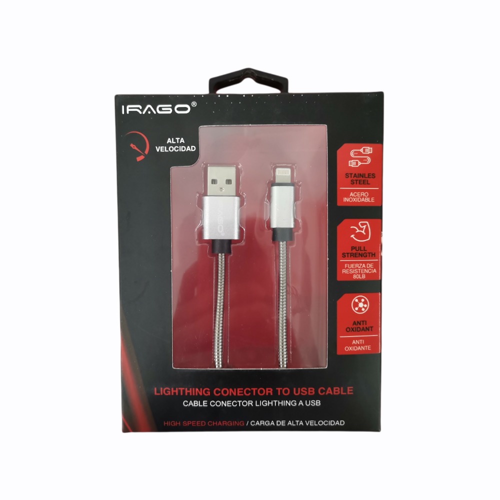 Cable USB iPhone Irago 7901