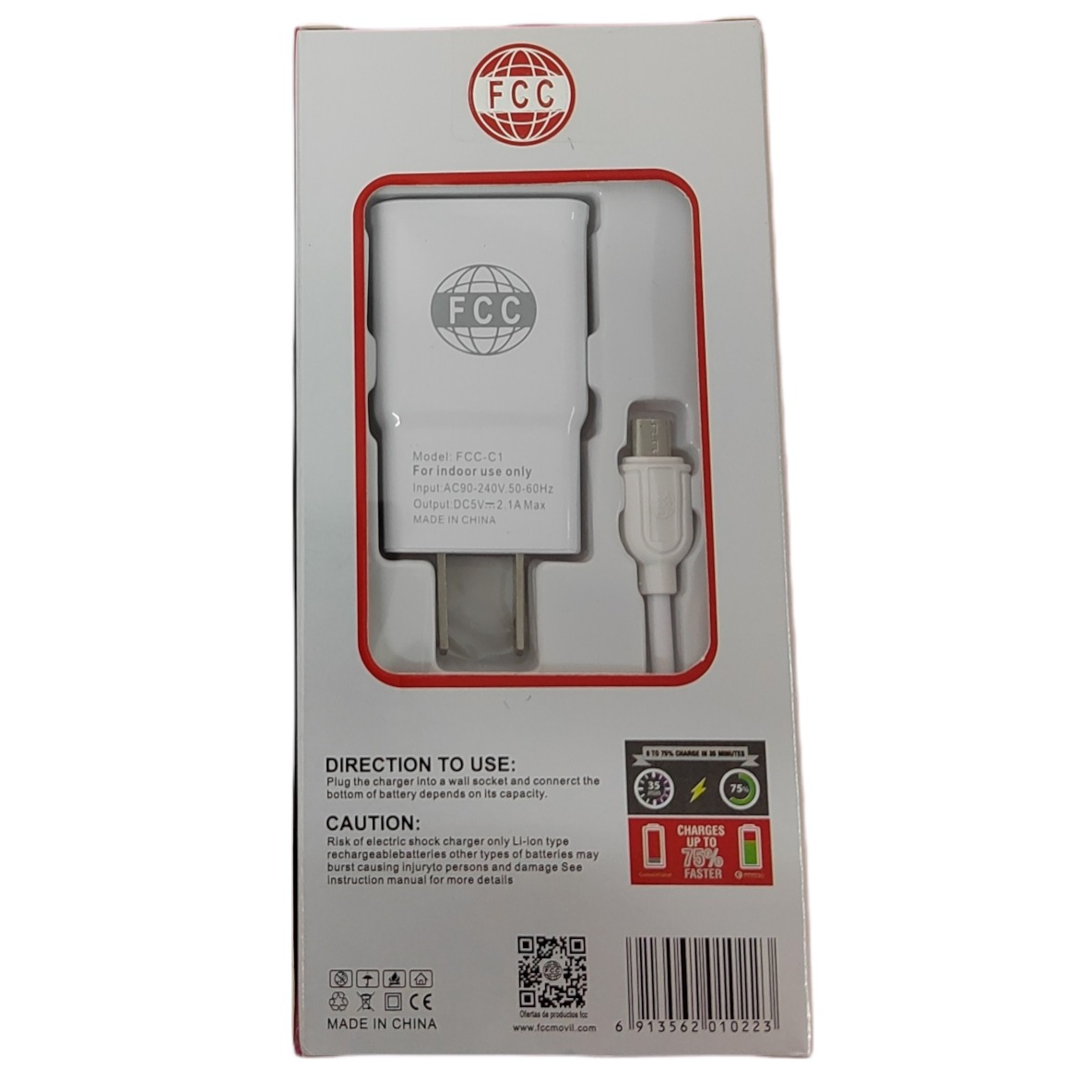 Cargador V8 FCC-C1