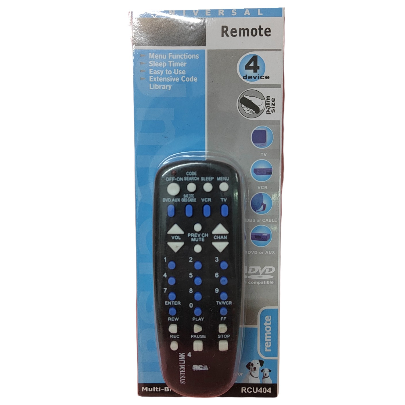 Control Universal TV RCU404