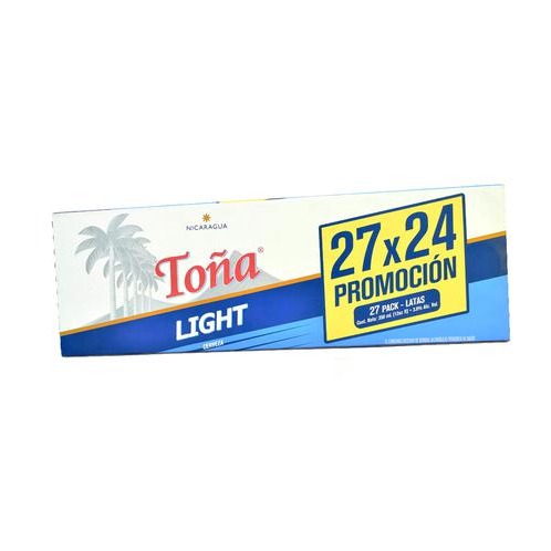 TOÑA CERVEZA EN LATA LITE 24UND 350ML