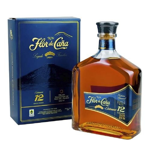 FLOR DE CAÑA RON CENTENARIO 12 AÑOS 750ML