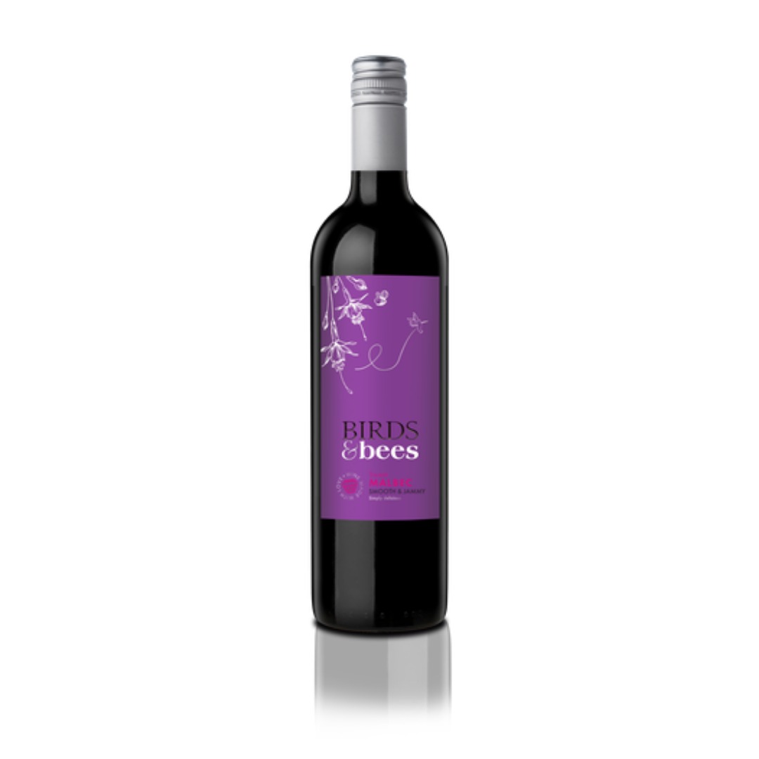 BIRDS & BEES MALBEC 750ML
