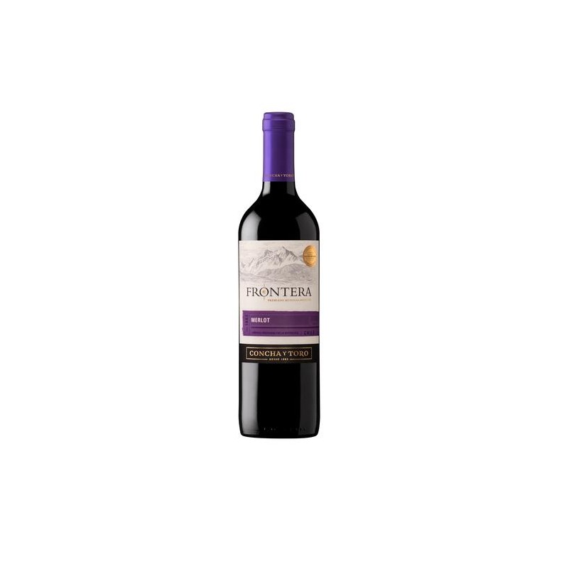 FRONTERA VINO TINTO MERLOT 750ML