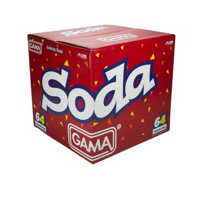 Gama galleta de soda 64 UNI/ 24 Grs