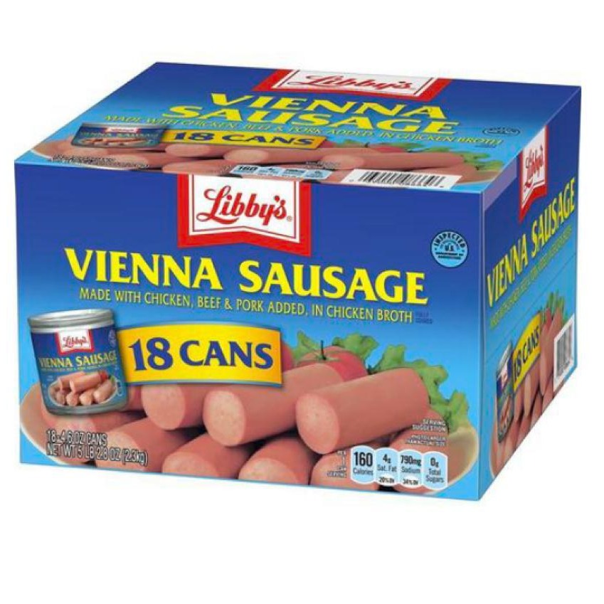 Salchichas de Viena Libby's 18UNI 142G