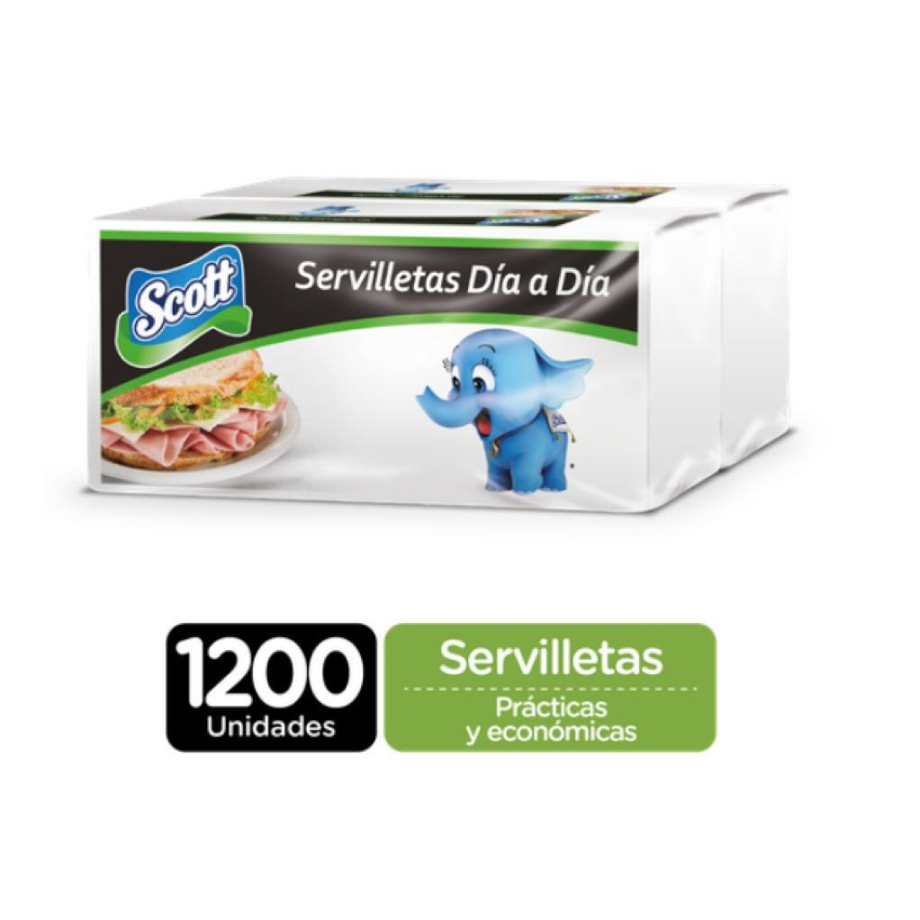 Scott Servilletas rectangular 200 hojas