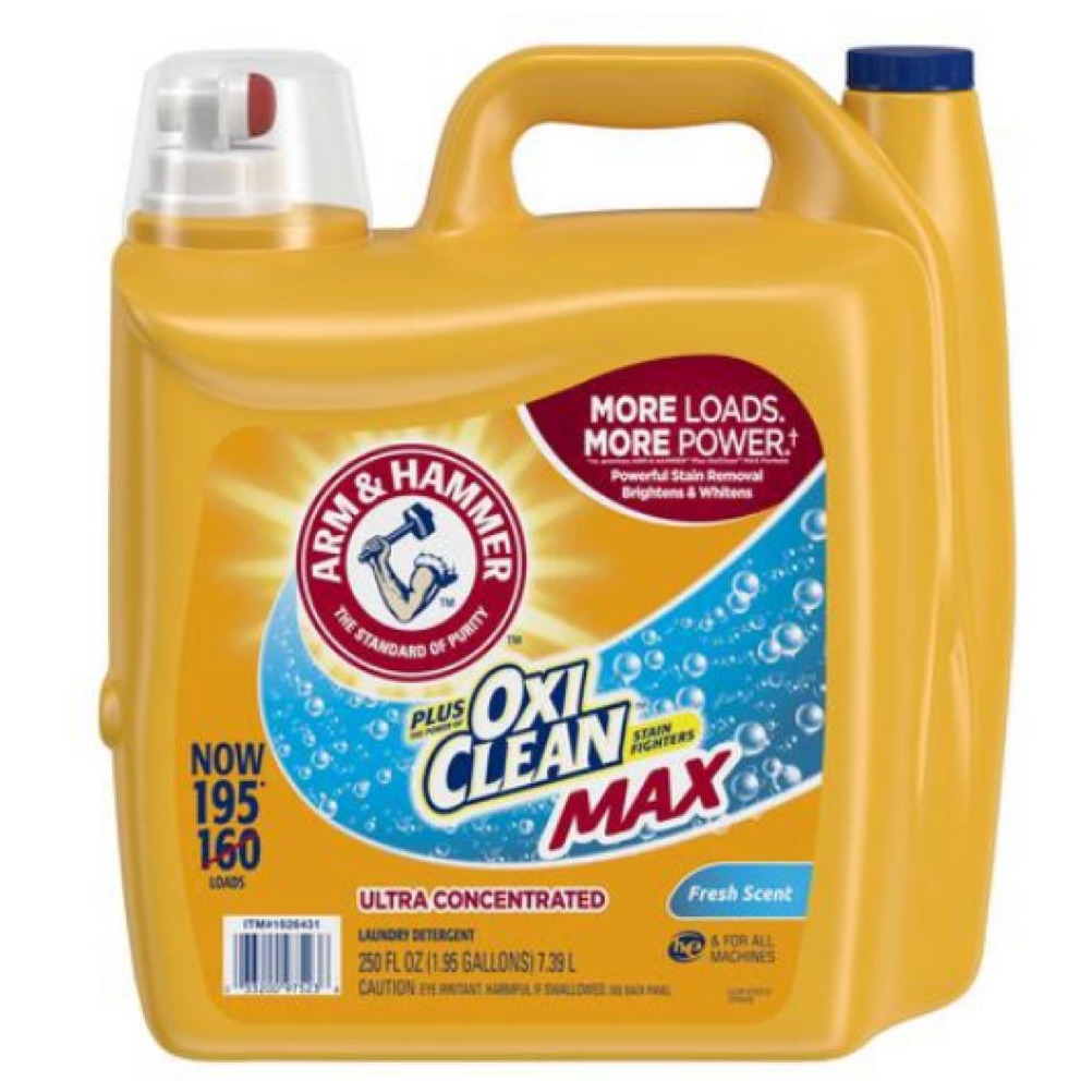Detergente líquido con oxi clean Arm & Hammer 7.39 L
