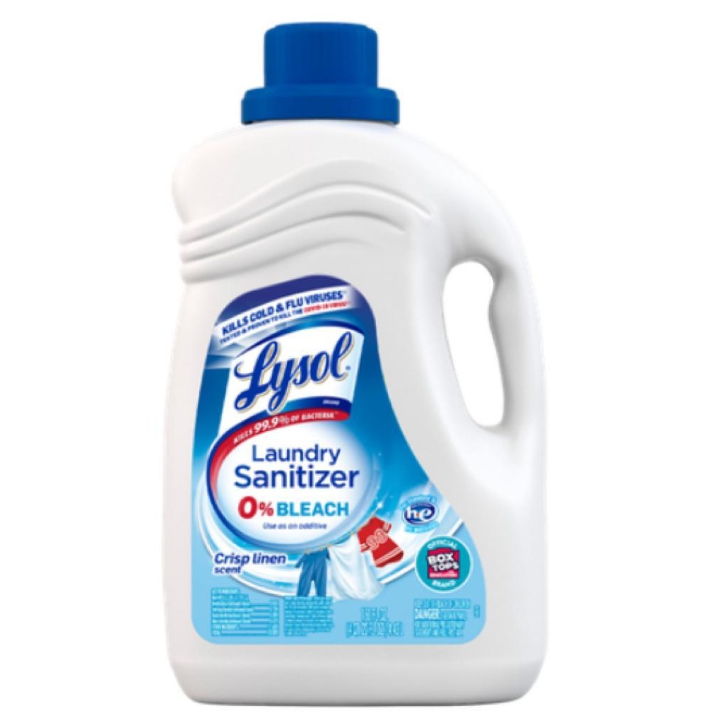 Desinfectante para ropa crisp linen Lysols Aditivo 4.43 L