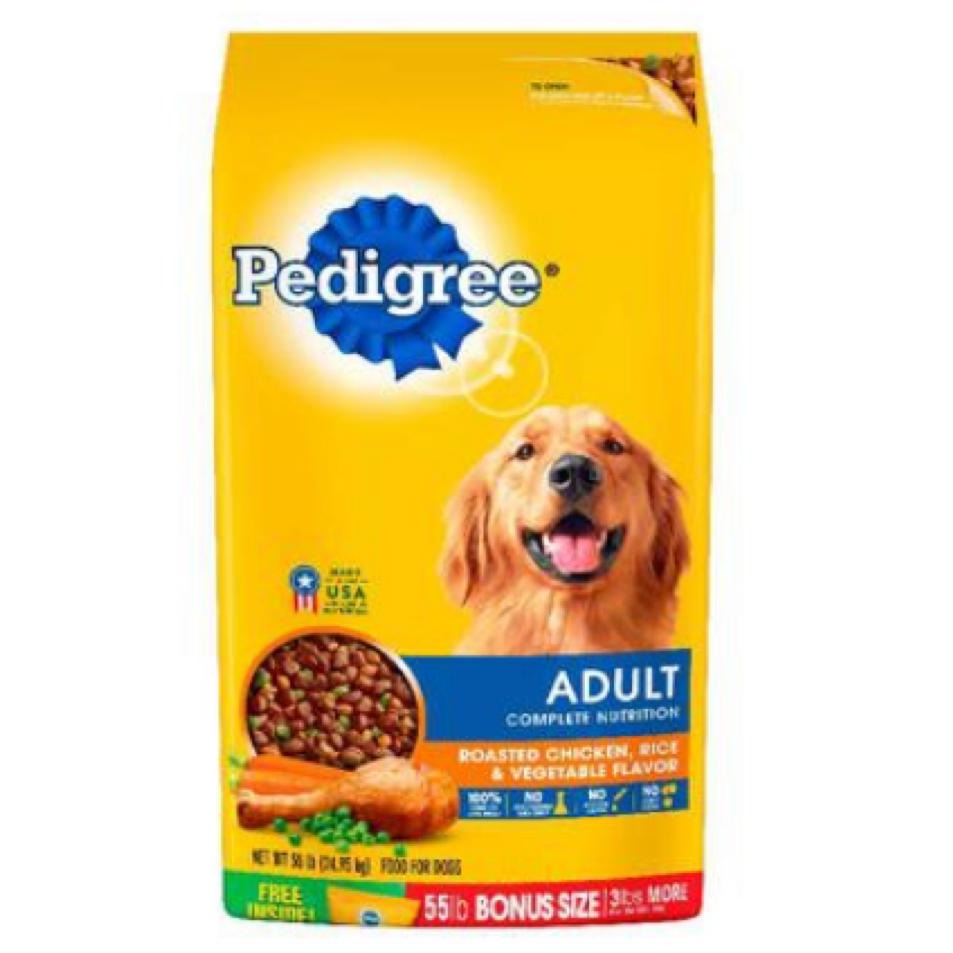 Comida para perro adulto Pedigree 55 Lb