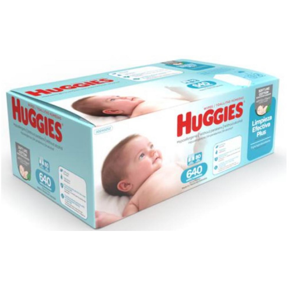Toallitas húmedas Huggies 8 pack / 80 UNI