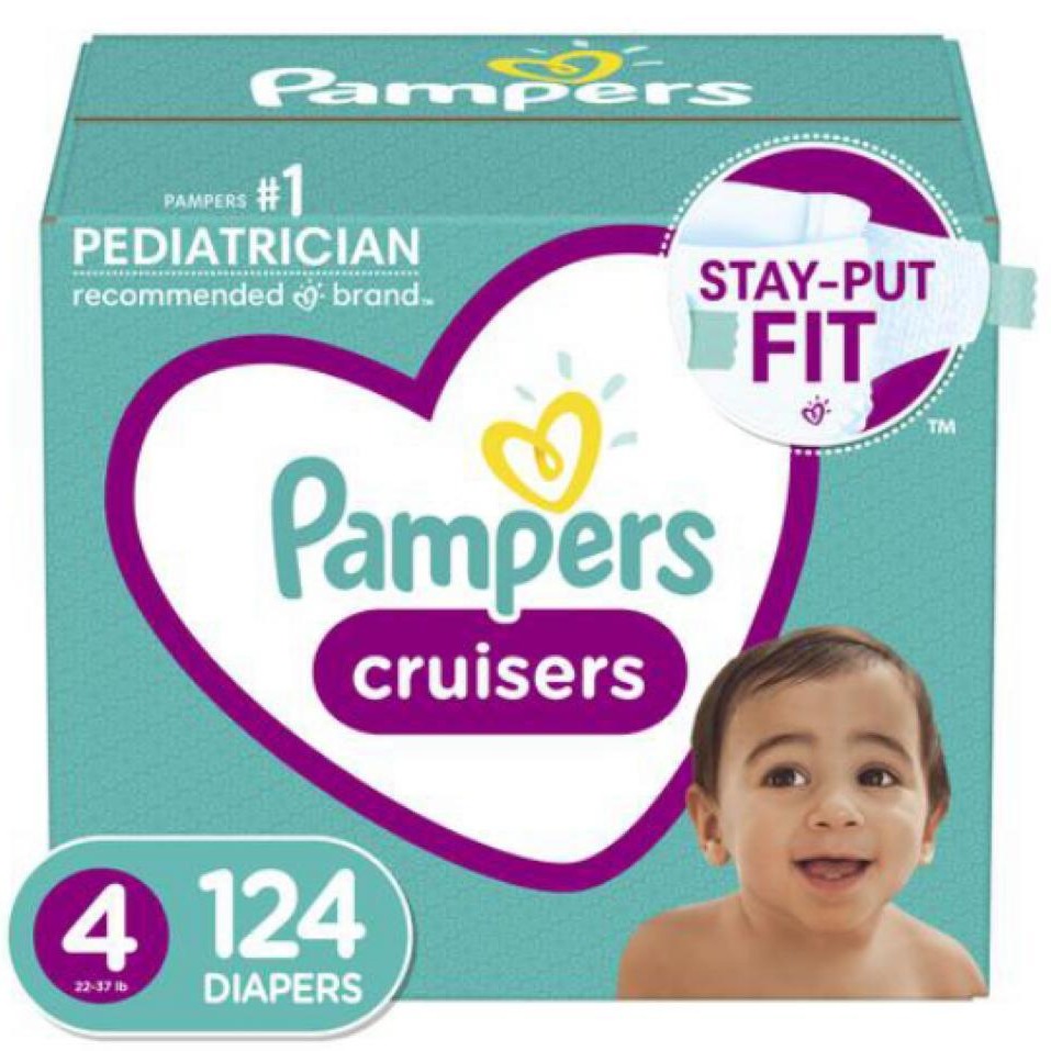 Pañales Cruisers talla 4 / 124 UNI