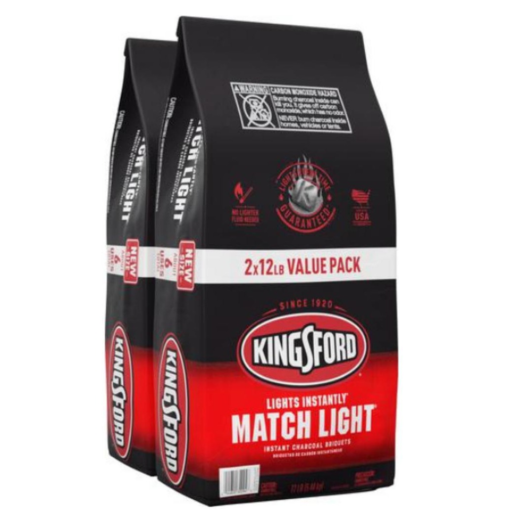 Carbón Kingsford Match Light 2 UNI / 2 Lb