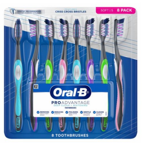 Cepillos de dientes Proadvantage Oral B 8 UNI 