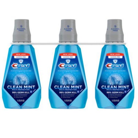 Enjuague bucal protección múltiple menta Crest Pro-Health