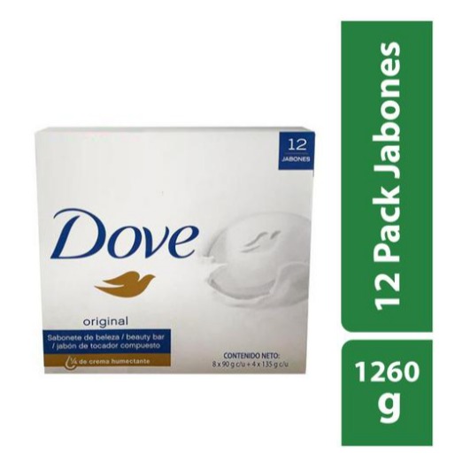 Jabón de baño Dove 12 UNI 