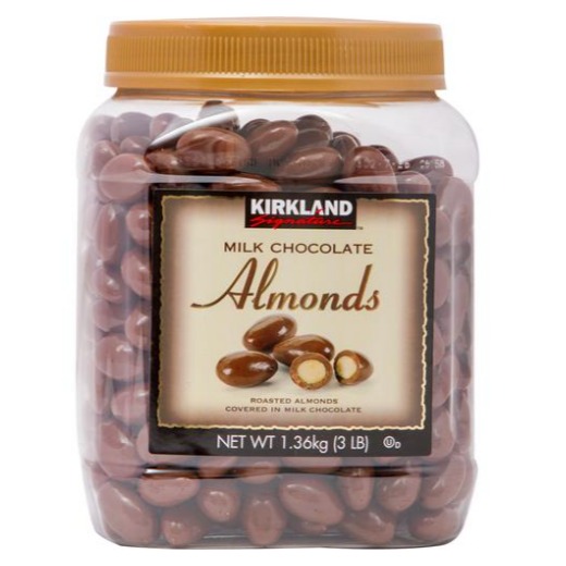 Almendras con Chocolate Kirkland Signature 48 oz
