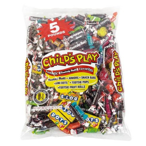 Caramelos Tootsie Childs Play surtidos 2.27 Kg