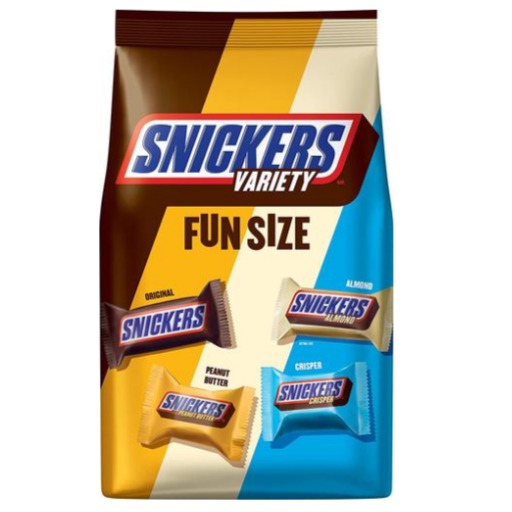 Chocolates pequeños surtidos Snickers 32.68 oz