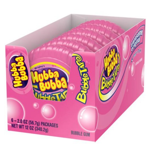 Goma de mascar Hubba Bubba 6 UNI 