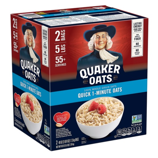 Avena instantánea Quaker 2 UNI / 1.13 Kg