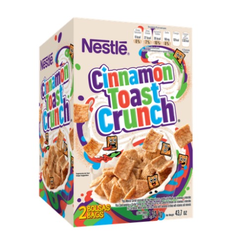 Cereal Canela tosda y crocante Nestle 43.7 oz