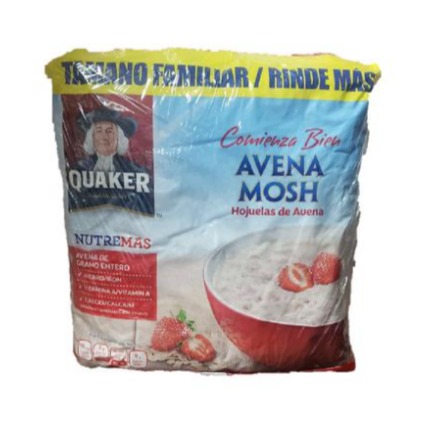 Avena Quaker 4 UNI / 600 grs