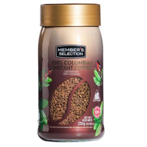 Café Liofilizado 100% colombiano 230 grs