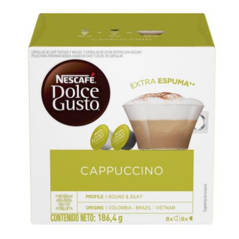 Capuccino Dolce Gusto 3 UNI / 16 capsulas