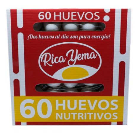 Huevo grande Rica Yema 2 cajas / 30 UNI 