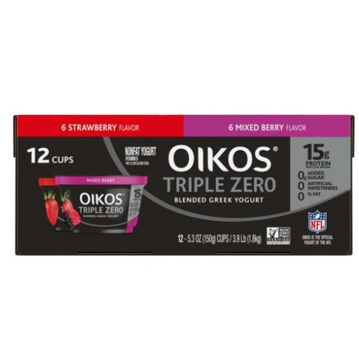 Yogurt Triple Cero Oikos 12 UNI / 150 grs