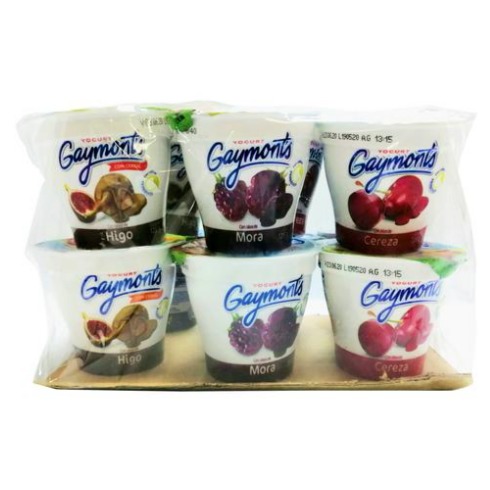 Yogurt mixto Gaymont 12 UNI / 124 grs