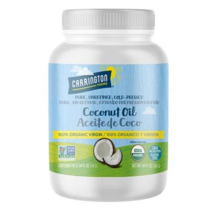 Aceite de coco orgánico Carrington Farms 1.53 Kg