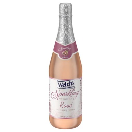 Espumante de uva rosa sin alcohol Welch's 3 UNI /  751 ml