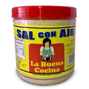 Sal de ajo La buena cocina 540 grs