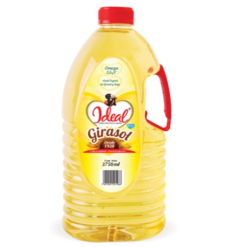 Aceite Girasol Soya Ideal 3.78 Ltr