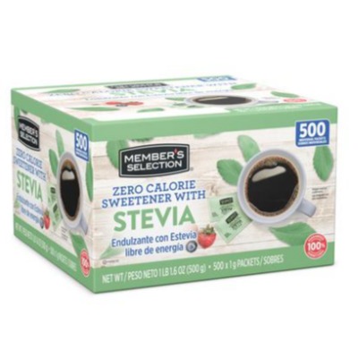 Endulzante con estevia 500 uni
