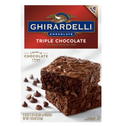 Mezcla para brownies Ghirardelli 7.4 Lbr