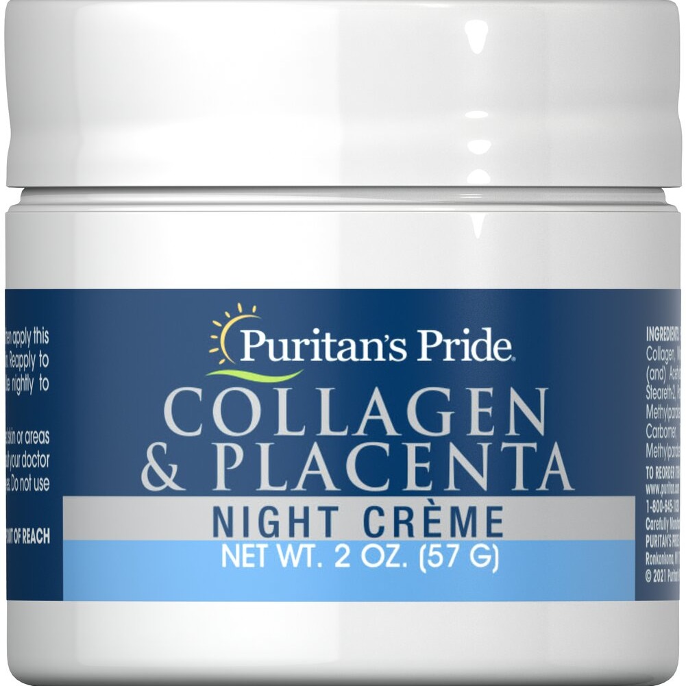 Crema Nocturna de Colágeno y Placenta