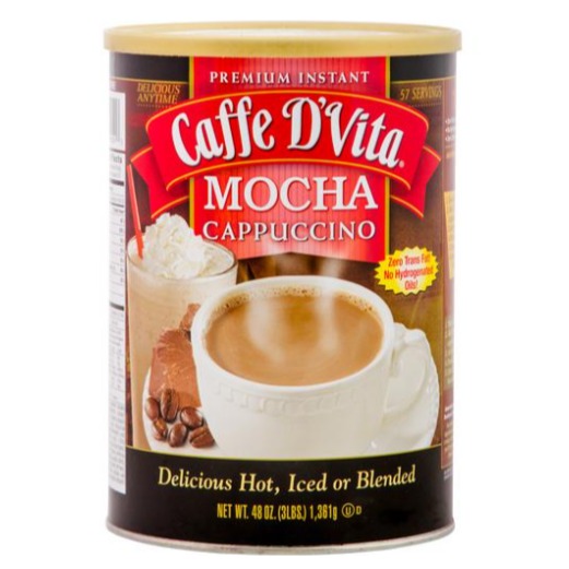 Mezcla Mocha Capuccino Caffe D'Vita 1.36 Kg