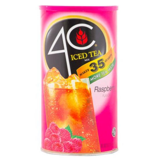 Polvo de Té Frío de Frambuesa 4C 87.9 Oz