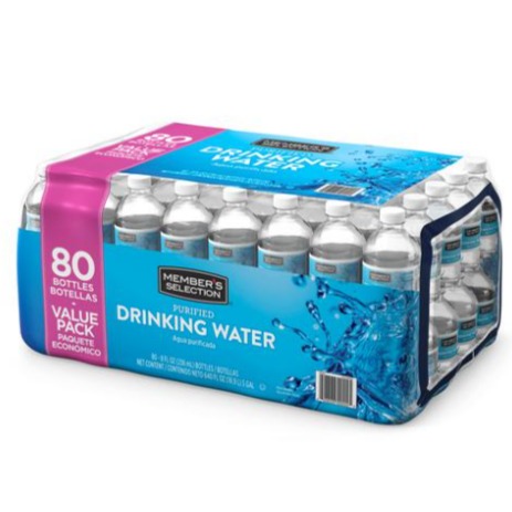 Agua purificada 80 UNI / 236 ml