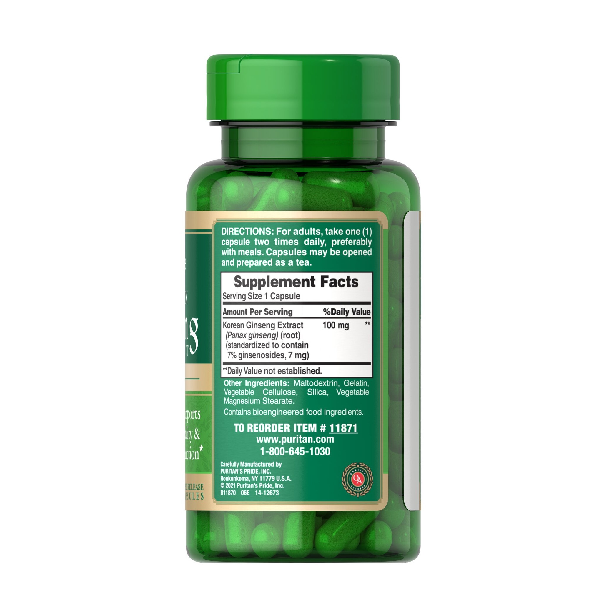 Ginseng 100mg