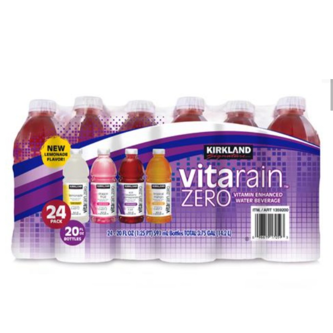 Vitarain Zero Kirkland Signature 24 UNI / 591 ml
