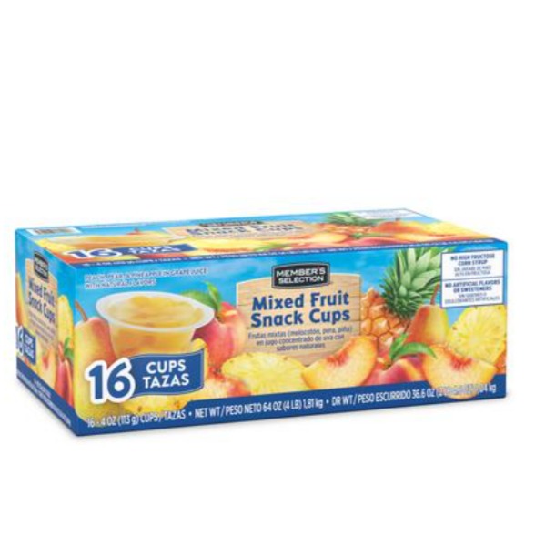 Mezcla de frutas 16 UNI / 113 grs