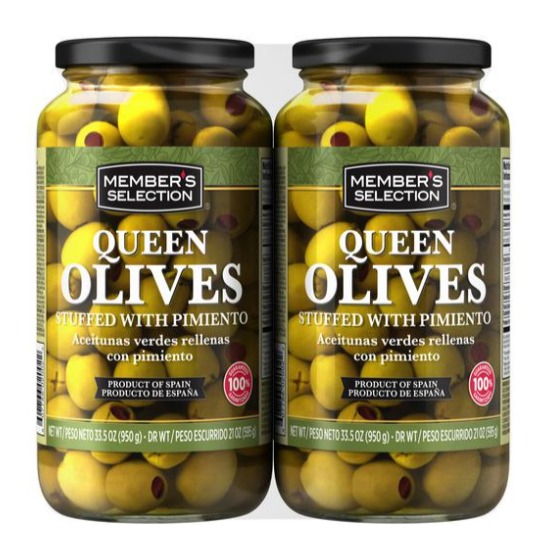 Aceitunas rellenas con pimiento 2 UNI / 950 grs
