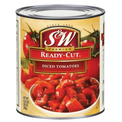 Tomates picados S&W 2.9 Kg