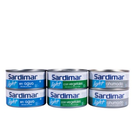 Atún light surtido Sardimar 6 UNI / 140 grs